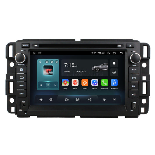 7” Android Radio Screen Car Stereo Head Unit CarPlay Android Auto for GMC Yukon / Tahoe (2007-2012)