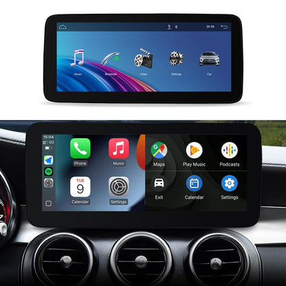 10.25 Inch / 12.3 Inch Linux System Wireless CarPlay Android Auto Screen for Mercedes-Benz C Class W205 S205 NTG5.0 (2015 - 2018)