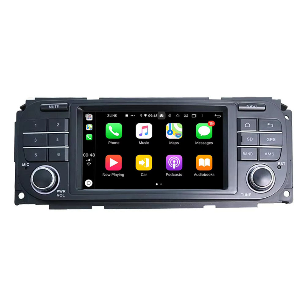 5” Android Radio Screen Car Stereo Head Unit CarPlay Android Auto for Jeep / Chrysler Old Version