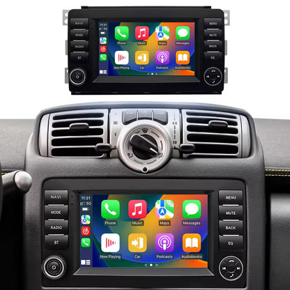 Linux System 7” IPS Screen Car Multimedia Player Wireless CarPlay & Android Auto for Mercedes-Benz Smart Fortwo 2005 - 2010