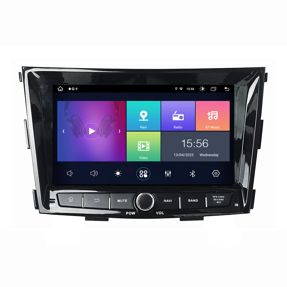 8” Android Radio Screen Car Stereo Head Unit CarPlay Android Auto for SsangYong Tivolan 2014-