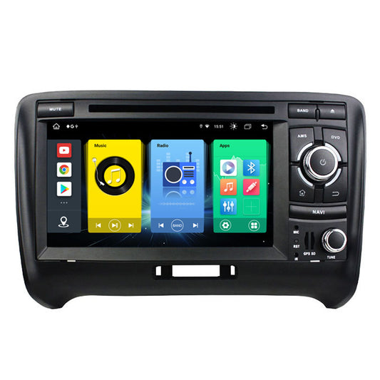 7” Android Radio Screen Car Stereo Head Unit CarPlay Android Auto for Audi TT (2006-2013)