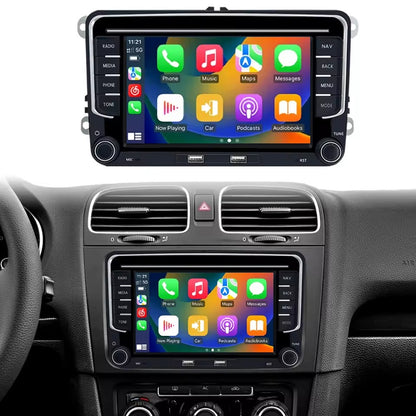Linux System 7” IPS Screen Car Multimedia Player Wireless CarPlay & Android Auto for VW Magotan / Caddy / Passat / Sagitar / Tiguan / Touran / Jetta / Seat / CC / Polo / Golf / Golf 5 / Golf 6 2006 - 2012