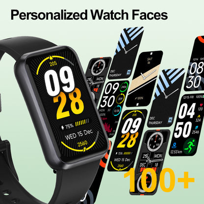 1.47” TFT Screen Smart Band BT Call 24h Heart Rate Monitor Blood Oxygen Sleep Monitor 24h Sports Activity Tracker