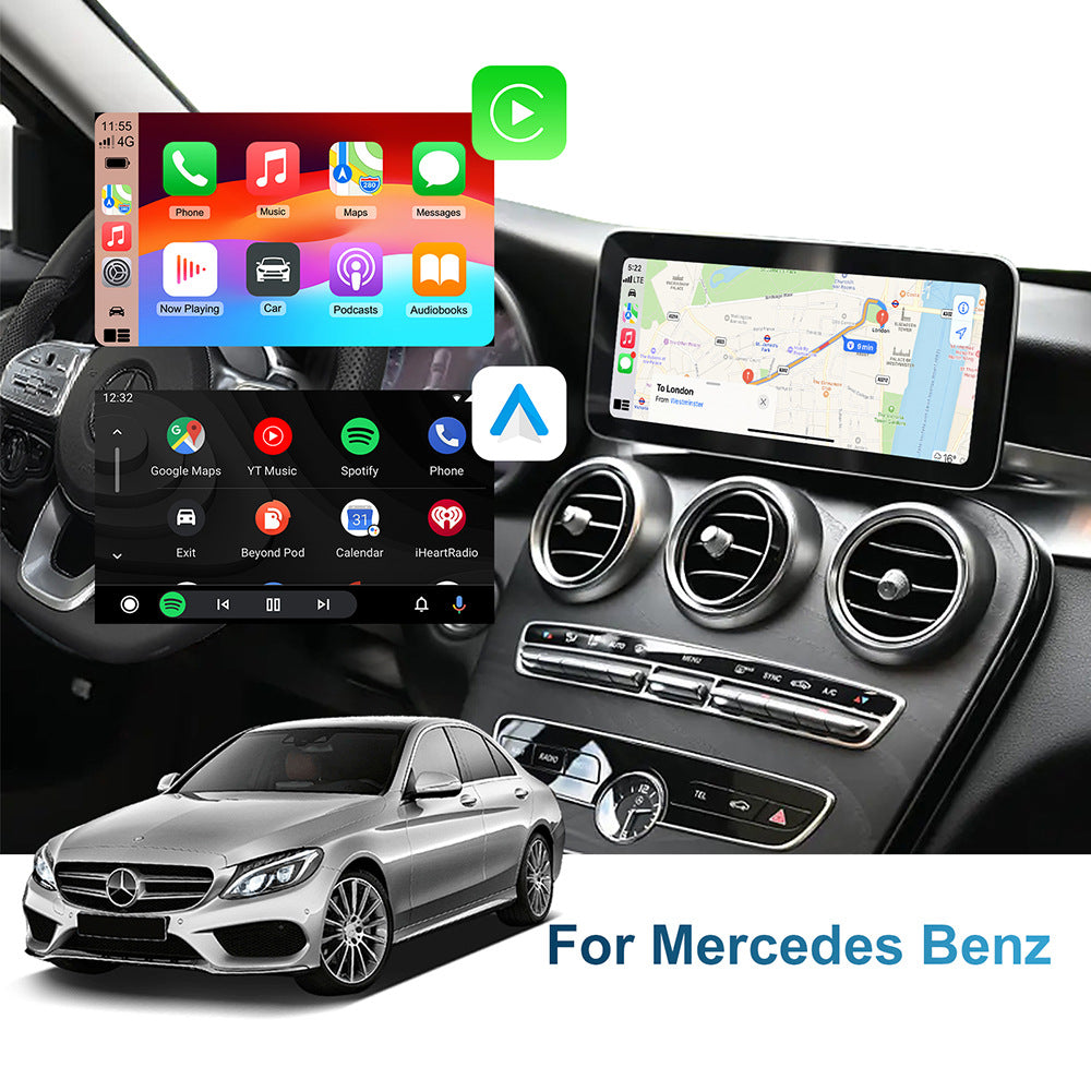 Wireless CarPlay & Android Auto Module for Mercedes-Benz 2017-2019 COMAND NTG 5.5 System