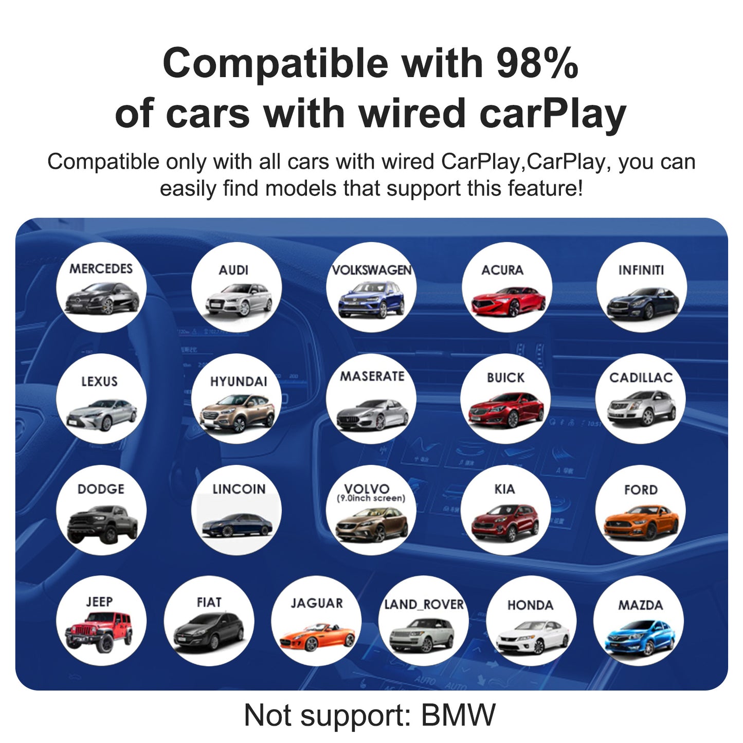 3-in-1 Adapter Upgrade Wired CarPlay or Android Auto to Wireless CarPlay & Android Auto and Android OS System