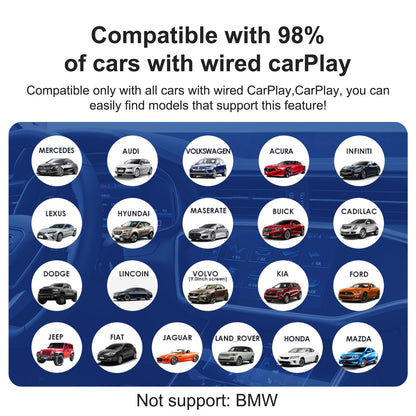 3-in-1 Adapter Upgrade Wired CarPlay or Android Auto to Wireless CarPlay & Android Auto and Android OS System