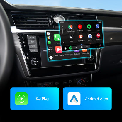 Wireless CarPlay & Android Auto Module for VW MIB / MIB2 System Volkwagen 2014-2022 / Skoda 2014-2019 / Seat 2014-2019 with 8 / 9 Inch Screen