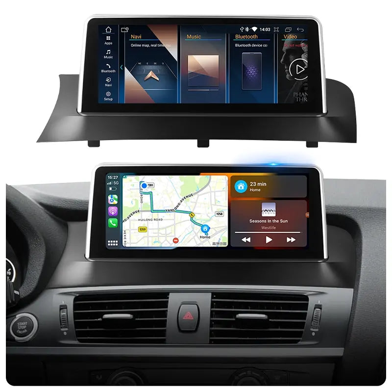 10.25” / 12.3” Android Auto CarPlay Radio Screen for BMW X3 F25 X4 F26 (2011-2017) / X3 E83 (2006-2010)