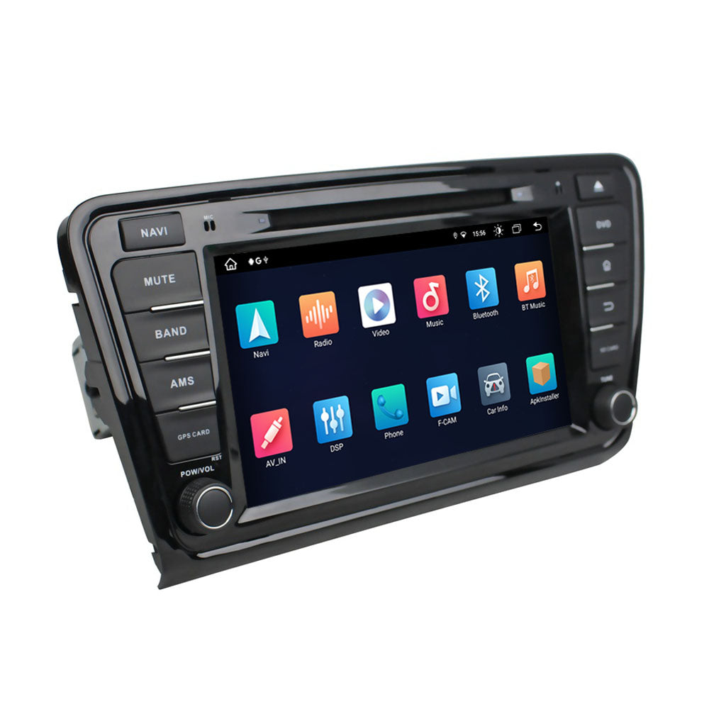 8” Android Radio Screen Car Stereo Head Unit CarPlay Android Auto for Skoda Octavia (2014-2016)