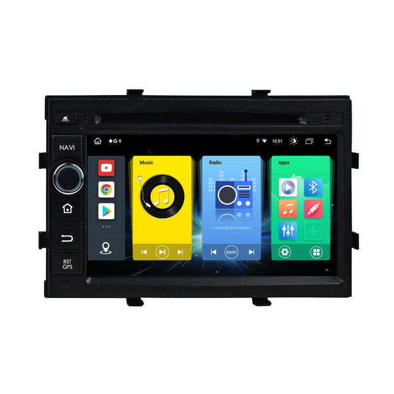 7” Android Radio Screen Car Stereo Head Unit CarPlay Android Auto for Chevrolet Cobalt / Spin / Onix 2012-