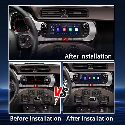 Linux System 6.86” IPS Screen Car Multimedia Player Wireless CarPlay & Android Auto for Fiat Panda 2013- 2020