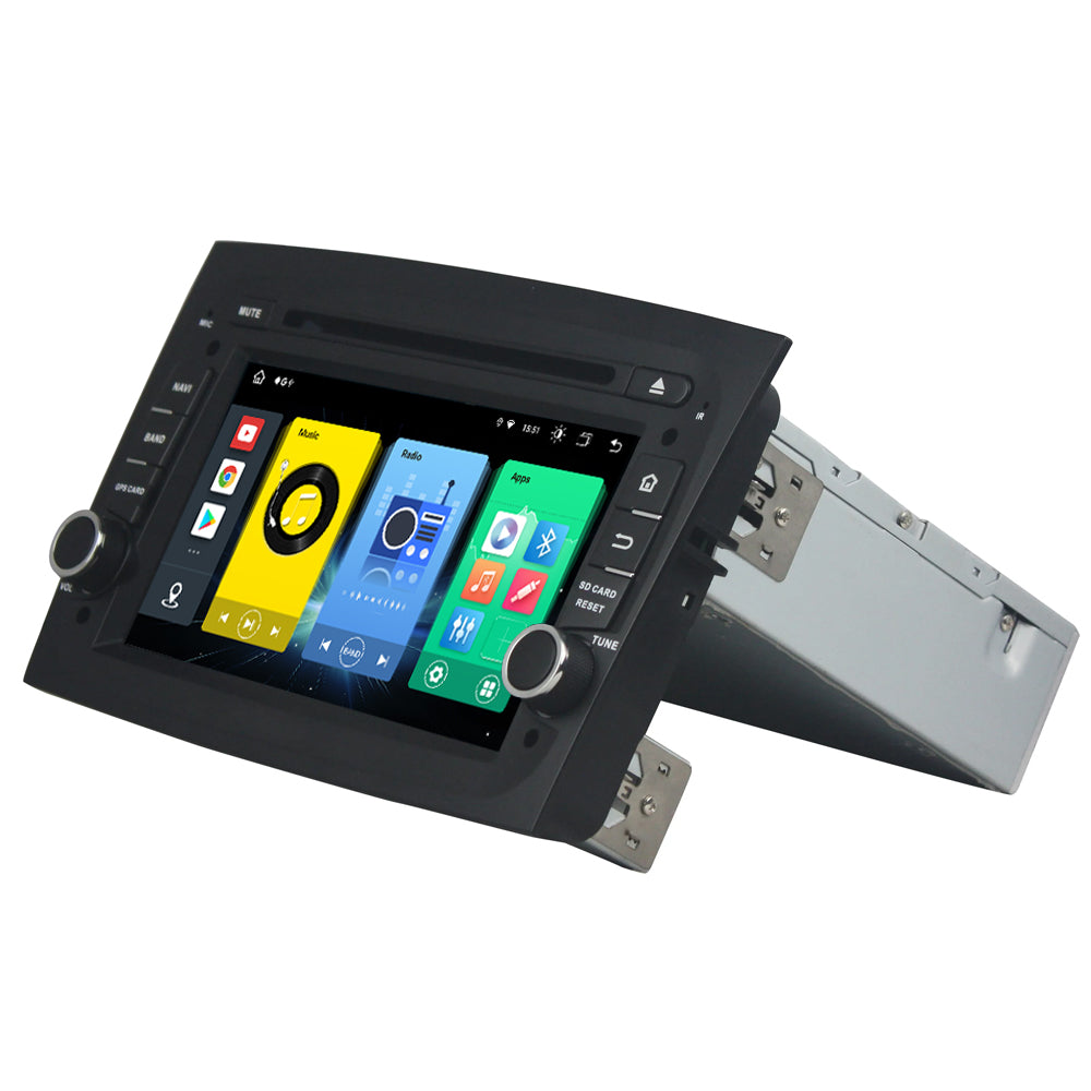 7” Android Radio Screen Car Stereo Head Unit CarPlay Android Auto for Fiat Doblo (2015-2018)