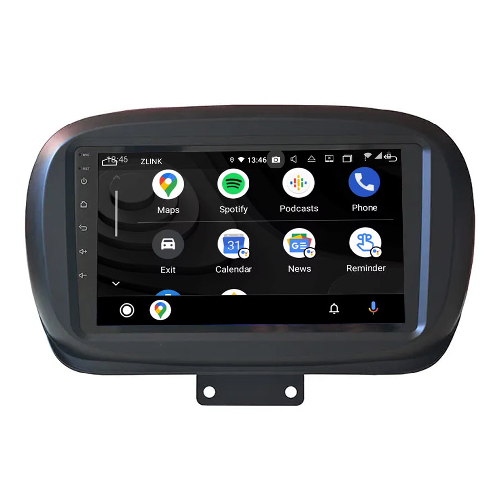 9” Android Radio Screen Car Stereo Head Unit CarPlay Android Auto for Fiat 500X (2014-2020)