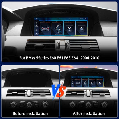 8.8 Inch Linux System Wireless CarPlay Android Auto Screen for BMW 3 Series E90 E91 E92 E93 / 5 Series E60 E61 E63 E64 CCC System (2004 - 2008) / CIC System (2008 - 2010)