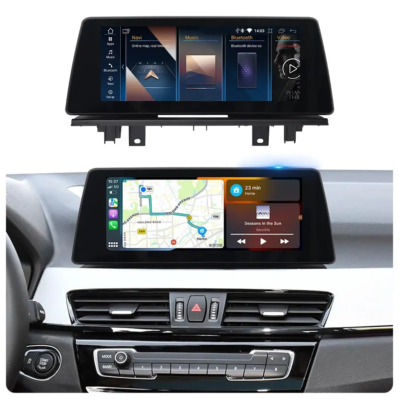 10.25” / 12.3” Android Auto CarPlay Radio Screen for BMW X1 Series E84 (2012-2015) / F48 (2016-2017)