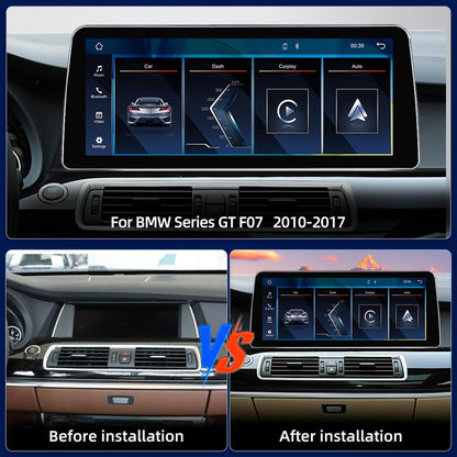 12.3 Inch Linux System Wireless CarPlay Android Auto Screen for BMW 5 Series GT F07 CIC System (2010 - 2012) / NBT System (2013 - 2017)