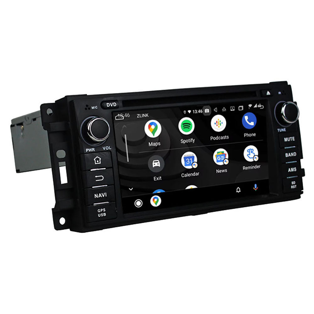 6.2” Android Radio Screen Car Stereo Head Unit CarPlay Android Auto for Jeep / Chrysler / Dodge 2008-2012