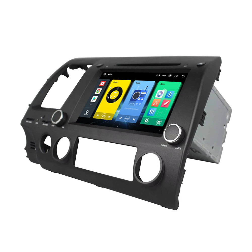 8” Android Radio Screen Car Stereo Head Unit CarPlay Android Auto for Honda Civic (2006-2011) LHD