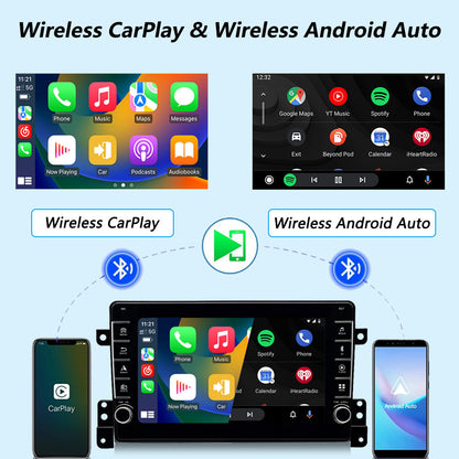 Linux System 8” IPS Screen Car Multimedia Player Wireless CarPlay & Android Auto for Suzuki Grand Vitara 2005 - 2015