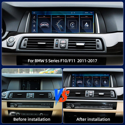 10.25 Inch Linux System Wireless CarPlay Android Auto Screen for BMW 5 Series F10 F11 CIC System (2011 - 2012) / NBT System (2013 - 2017)