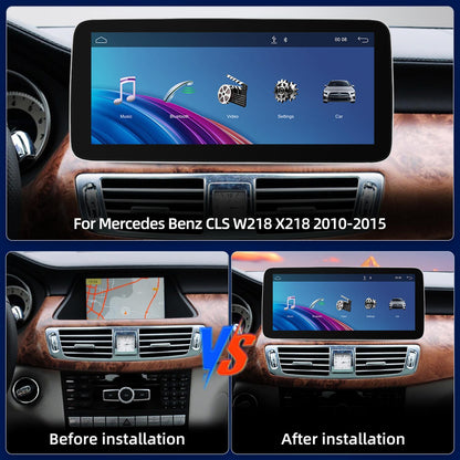 10.25 Inch / 12.3 Inch Linux System Wireless CarPlay Android Auto Screen for Mercedes-Benz CLS Class W218 X218 NTG4.0 (2010 - 2013) / NTG4.5 (2012 - 2015) / NTG5.0 (2015 - 2018)