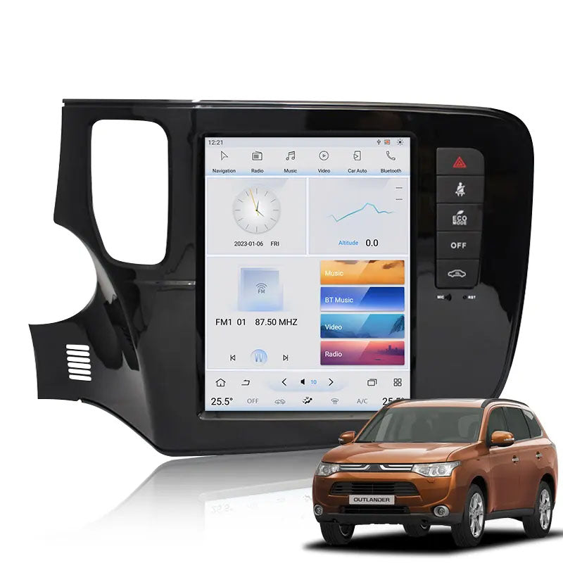 9.7” Android Auto CarPlay Radio Screen Head Unit for Mitsubishi Outlander (2014-2019)