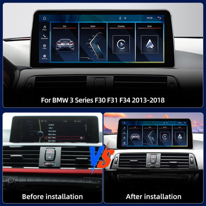 10.25 Inch / 12.3 Inch Linux System Wireless CarPlay Android Auto Screen for BMW 3 Series F30 F31 F34 / 4 Series F32 F33 F36 NBT System (2013 - 2017) / EVO System 2018