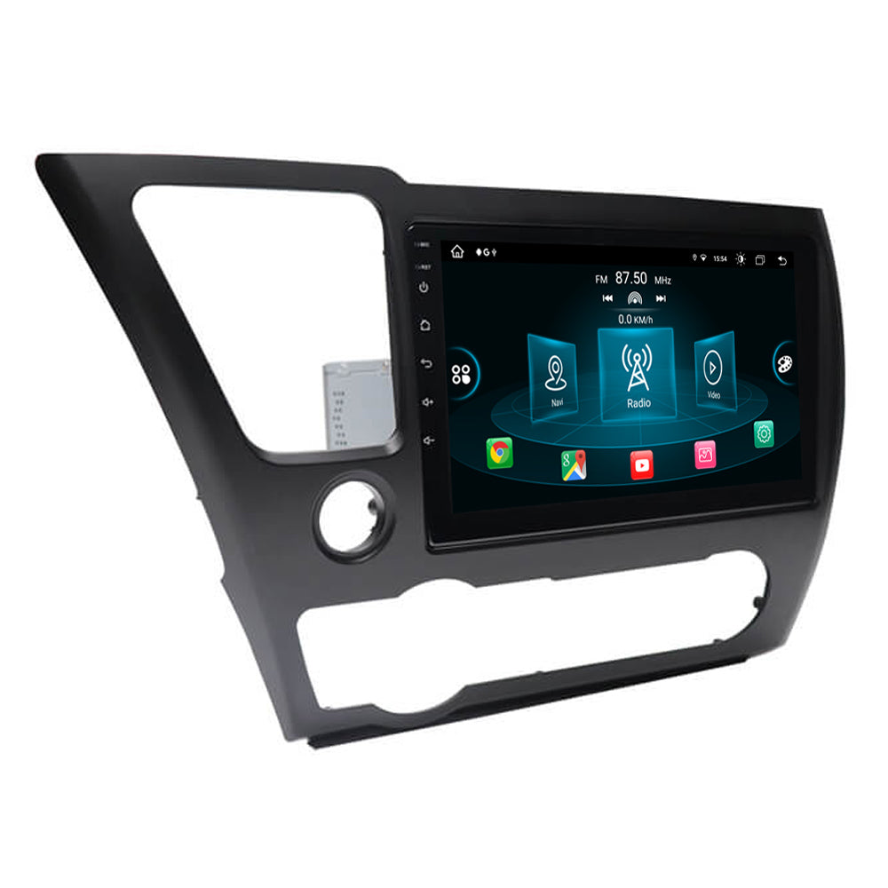 9” Android Radio Screen Car Stereo Head Unit CarPlay Android Auto for Honda Civic (2008-2013) LHD