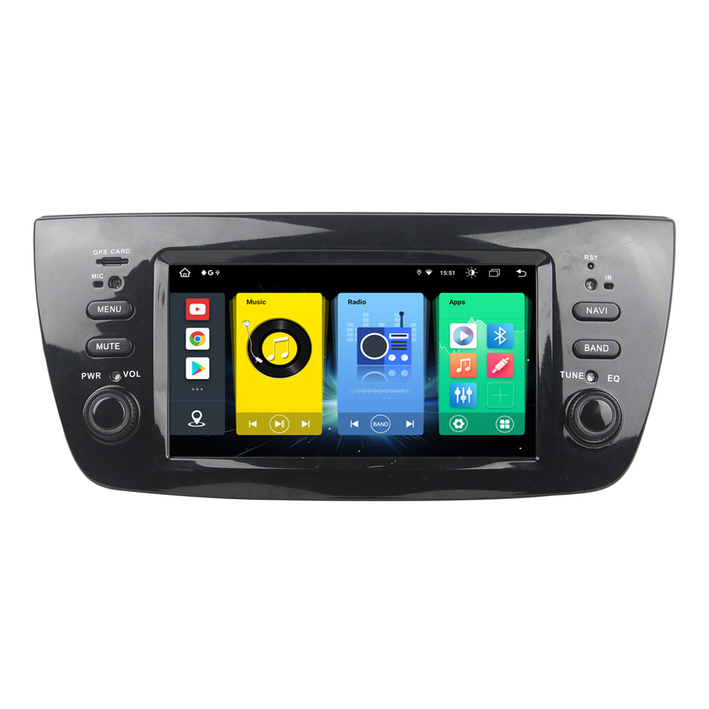 6.1” Android Radio Screen Car Stereo Head Unit CarPlay Android Auto for Fiat Doblo (2010-2014)