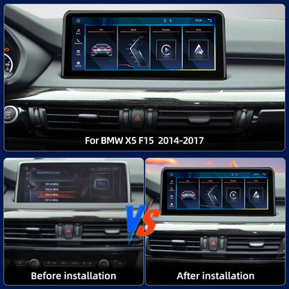 10.25 Inch / 12.3 Inch Linux System Wireless CarPlay Android Auto Screen for BMW X5 F15 NBT System (2014 - 2017) / EVO System (2016 - 2017)