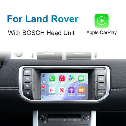 Wireless CarPlay & Android Auto Module for Land Rover 2012-2016 Bosch System with 8 Inch Screen