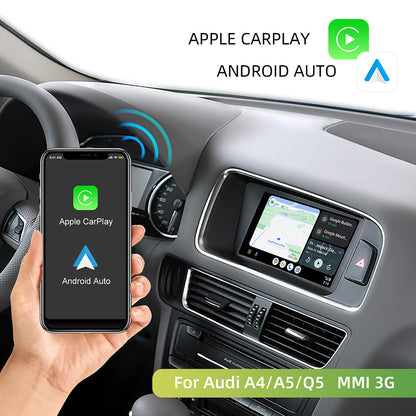Wireless CarPlay & Android Auto Module for Audi A1 A4 A5 A6 A7 A8 Q3 Q5 Q7 MMI 3G System