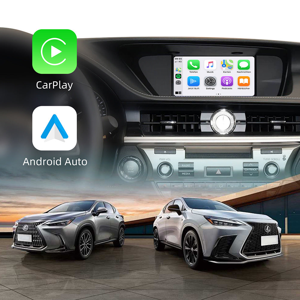 Wireless CarPlay & Android Auto Module for Lexus IS ES NX RX CT Series 2014-2017 with Rotary Knob and 2018+ with Touch Pad