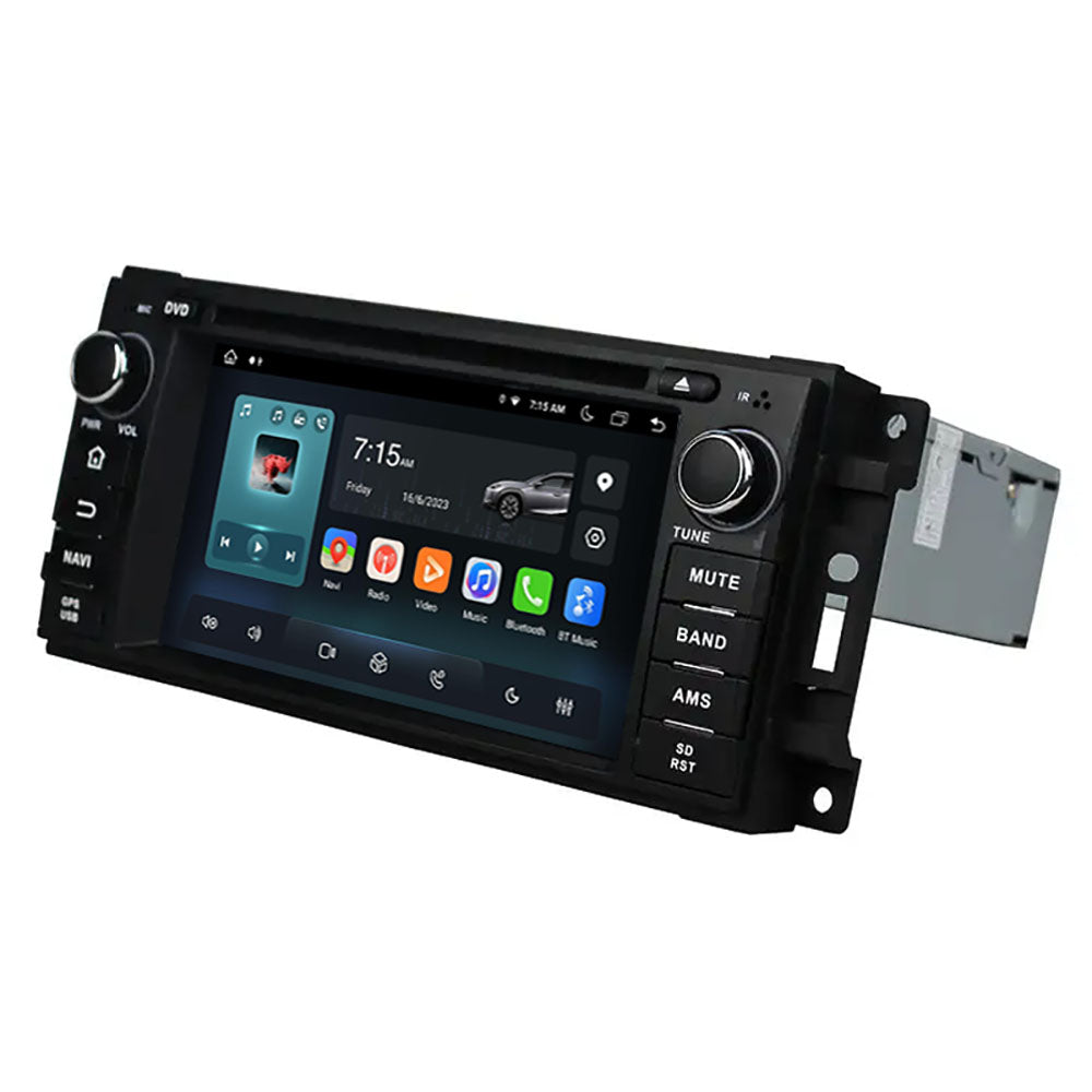 6.2” Android Radio Screen Car Stereo Head Unit CarPlay Android Auto for Jeep / Chrysler / Dodge 2008-2012