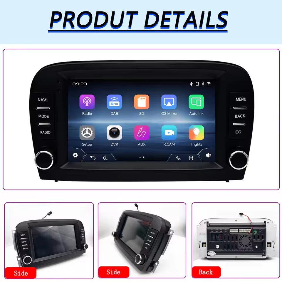 Linux System 7” IPS Screen Car Multimedia Player Wireless CarPlay & Android Auto for Mercedes-Benz SL Class 2001 - 2005
