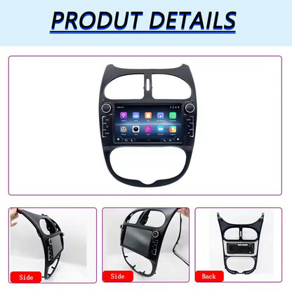 Linux System 7” IPS Screen Car Multimedia Player Wireless CarPlay & Android Auto for Peugeot 206 206cc 206sw 2000 - 2016
