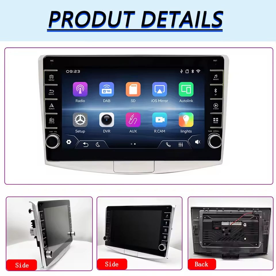 Linux System 9” IPS Screen Car Multimedia Player Wireless CarPlay & Android Auto for VW Magotan / Passat B6 B7 / CC 2010 - 2015