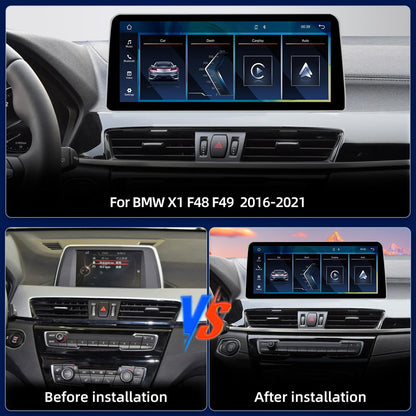 10.25 Inch / 12.3 Inch Linux System Wireless CarPlay Android Auto Screen for BMW X1 F48 F49 X2 F39 NBT System (2016 - 2017) / EVO System (2017 - 2021)