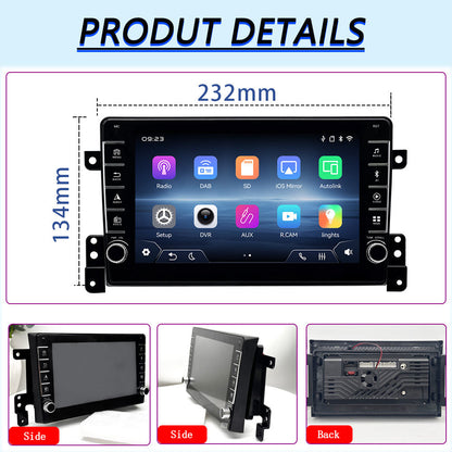 Linux System 8” IPS Screen Car Multimedia Player Wireless CarPlay & Android Auto for Suzuki Grand Vitara 2005 - 2015