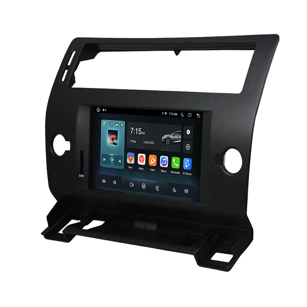 7” Android Radio Screen Car Stereo Head Unit CarPlay Android Auto for Citroen C4 (2005-2011)