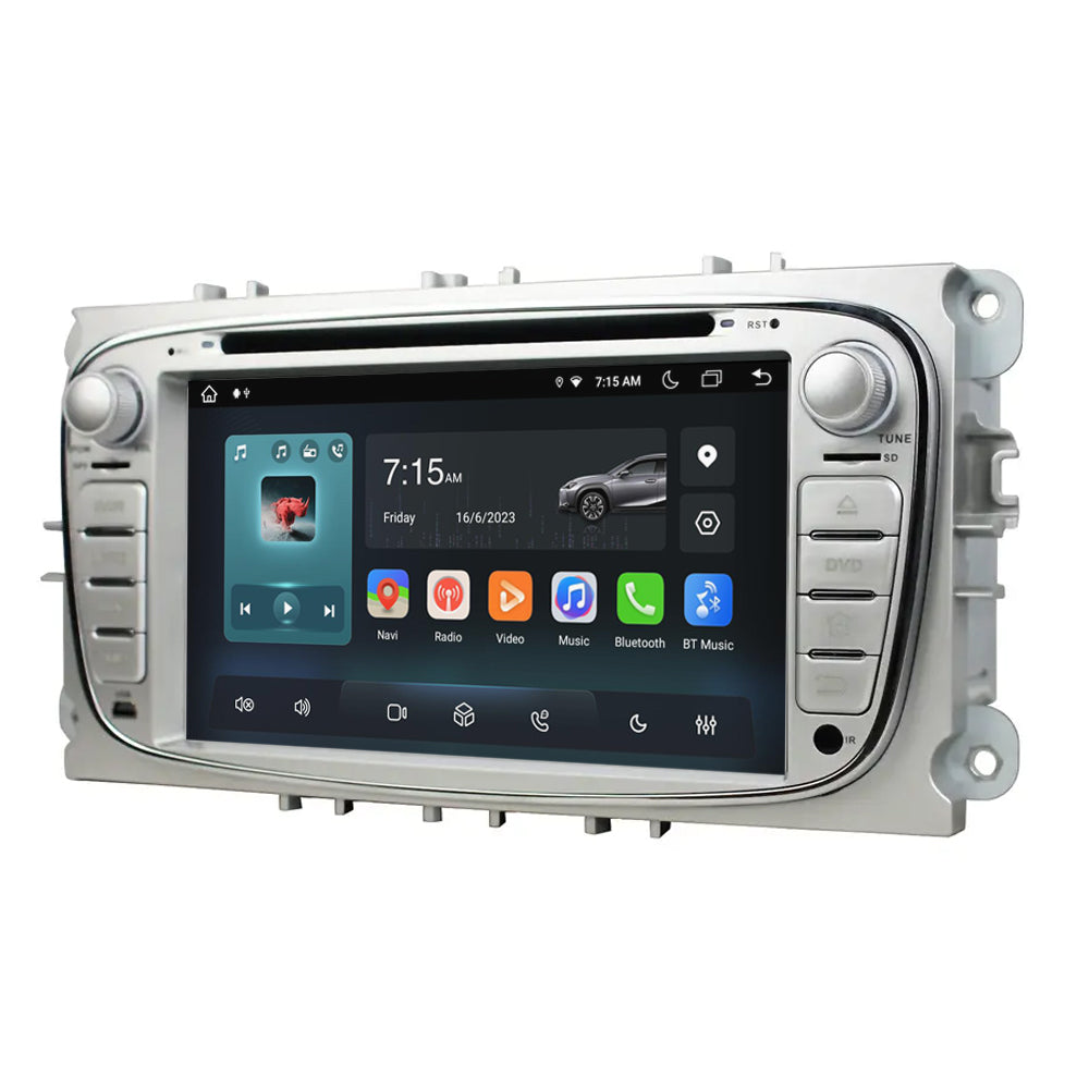 7” Android Radio Screen Car Stereo Head Unit CarPlay Android Auto for Ford Focus (2008-2010)