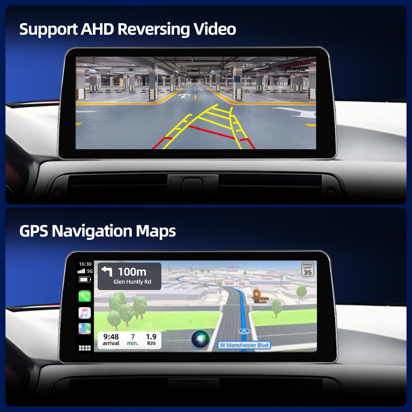 10.25 Inch / 12.3 Inch Linux System Wireless CarPlay Android Auto Screen for BMW 3 Series F30 F31 F34 / 4 Series F32 F33 F36 NBT System (2013 - 2017) / EVO System 2018