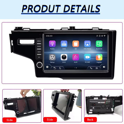 Linux System 9” IPS Screen Car Multimedia Player Wireless CarPlay & Android Auto for Honda Fit 3 / Jazz 2014 - 2020