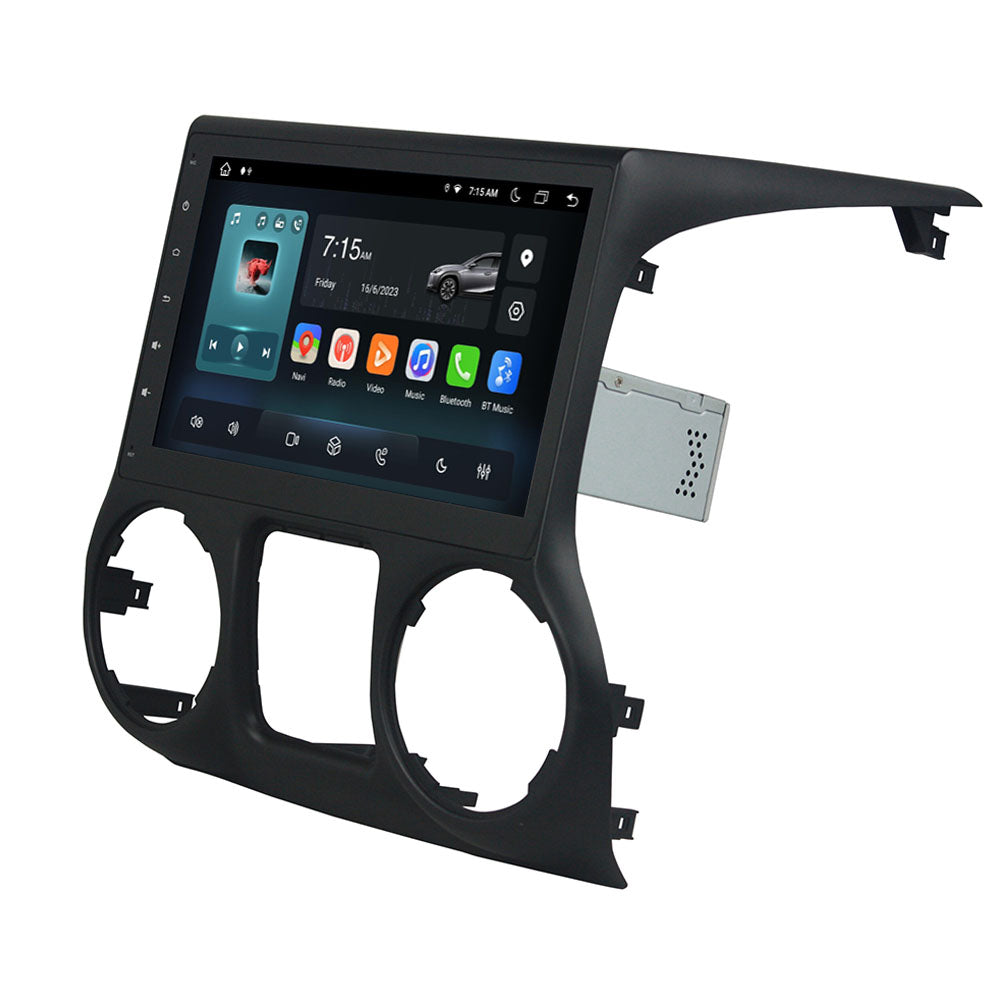 10.1” Android Radio Screen Car Stereo Head Unit CarPlay Android Auto for Jeep Wrangler (2011-2016)