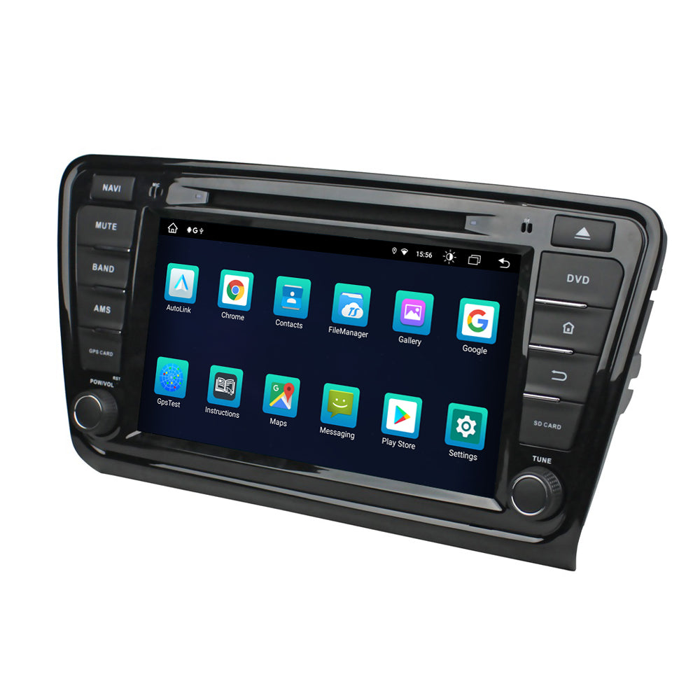 8” Android Radio Screen Car Stereo Head Unit CarPlay Android Auto for Skoda Octavia (2014-2016)