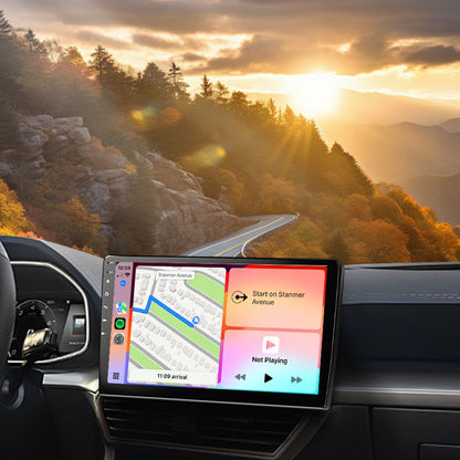 Car Dashboard Universal 7 Inch / 9 Inch / 10.1 Inch HD Screen Wireless CarPlay & Android Auto Multimedia Player