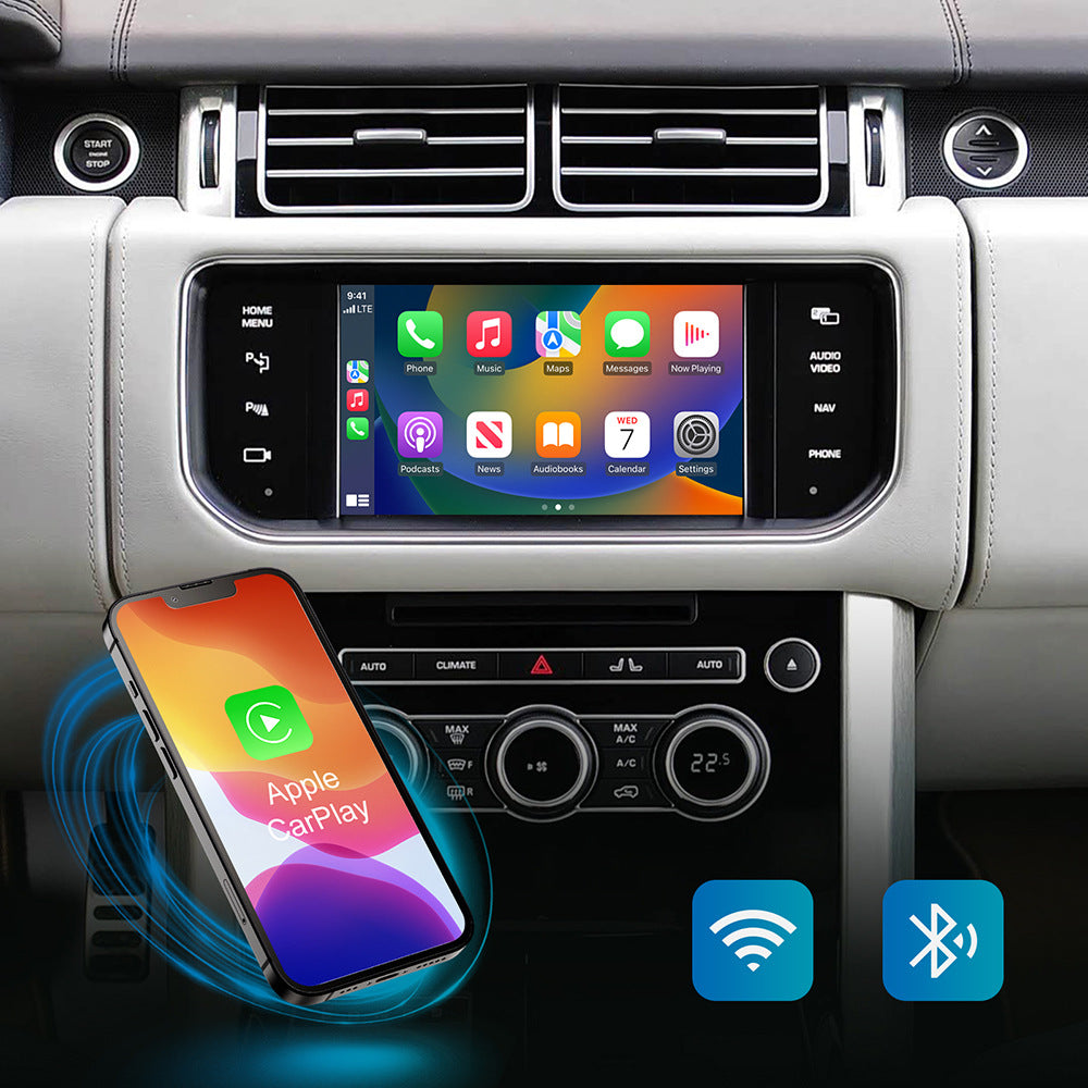 Wireless CarPlay & Android Auto Module for Land Rover 2012-2016 Bosch System with 8 Inch Screen