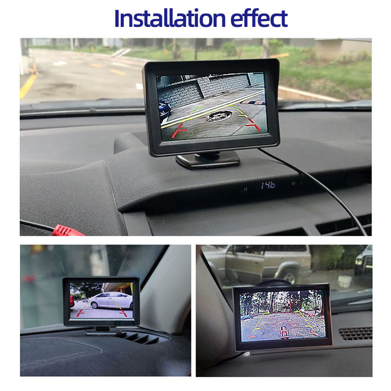 4.3” / 5.0” TFT LCD 2CH Rear View Monitor