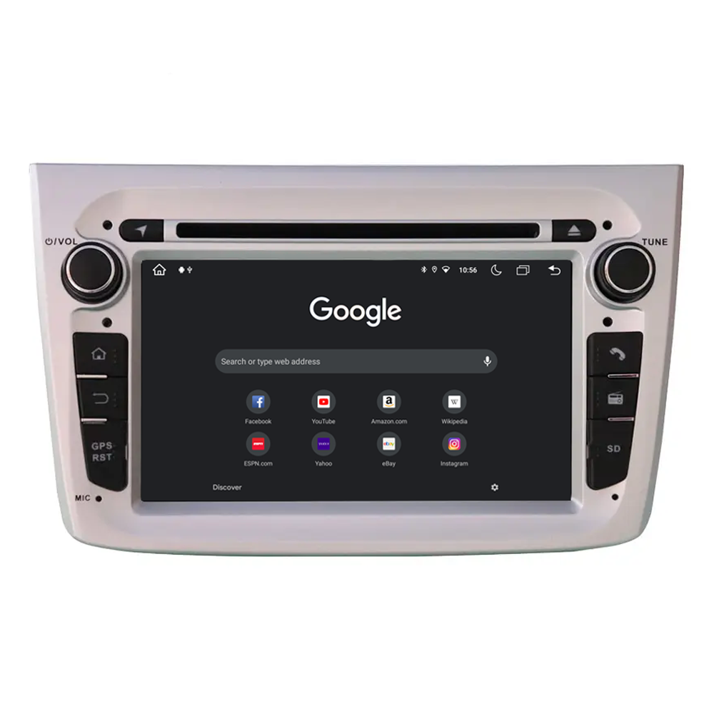 7” Android Radio Screen Car Stereo Head Unit CarPlay Android Auto for Alfa Romeo Mito (2009-2016)